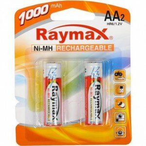 Аккумуляторы Raymax AA HR6 Ni-MH 1000mAh 1.2V 2шт