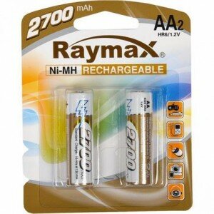 Аккумуляторы Raymax AA HR6 Ni-MH 2700mAh 1.2V 2шт