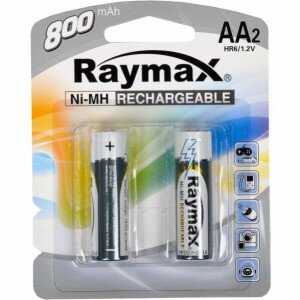 Аккумуляторы Raymax AA HR6 Ni-MH 800mAh 1.2V 2шт