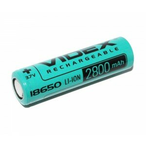 Аккумулятор Videx 18650 без защиты Li-Ion 2800mAh 3.7V 1/50/600шт