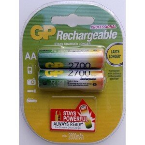 Аккумуляторы GP - Rechargeable 2700 Series АА HR6 Ni-MH 2600mAh 1.2V 2/20/200шт