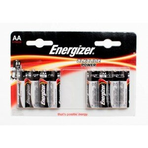 Батарейки Energizer Power AA LR6 Alkaline 8 шт Блистер 