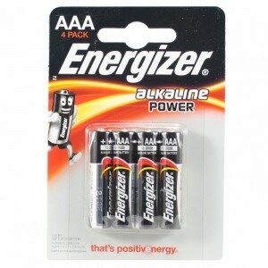 Батарейки Energizer Alkaline Power AAA LR03 4 шт. Блистер