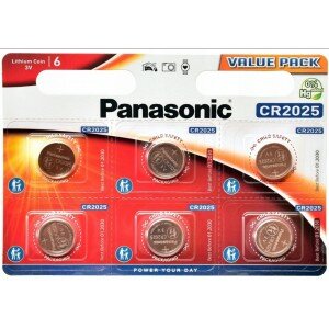 Батарейки Panasonic CR2025