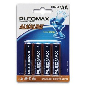 Батарейки Samsung - Pleomax Alkaline АА LR6 1.5V 4/400шт