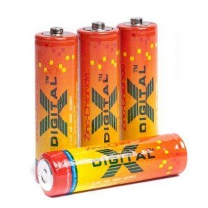 Батарейки X-digital - Zinc Chloride АА R6 1.5V 4/60/1200шт