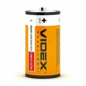 Батарейки Videx - Super Heavy Duty C R14 1.5V 24шт