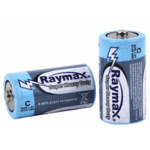 Батарейки Raymax - Super Heavy Duty C R14 1.5V 24шт