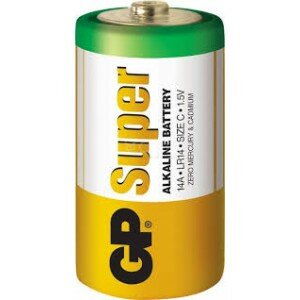 Батарейки GP - Super Alkaline C LR14 14A 1.5V 24шт