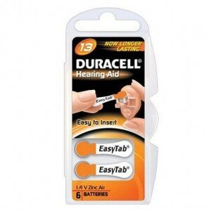 Батарейки Duracell - 13 PR48 Hearing Aid 1.45V 6шт