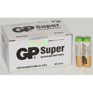 Батарейки GP - Super Alkaline AAA LR03 1.5V 40/1000шт