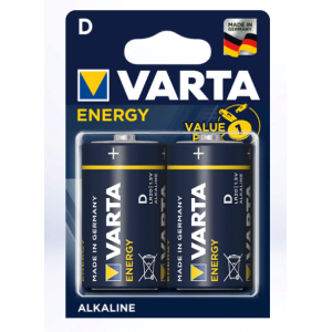 Батарейки Varta - Energy Alkaline D LR20 1.5V 2шт