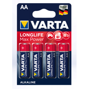 Батарейки Varta - Long Life Max Power АА LR6 1.5V 4/80/400шт