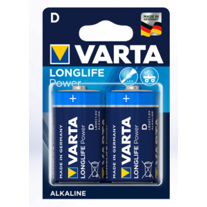 Батарейки Varta - Long Life Power Alkaline D LR20 1.5V 2шт