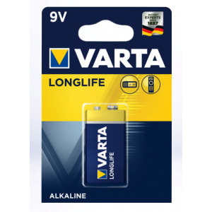 Батарейки Varta - Long Life Alkaline Крона 9V 6LR61 6LF22 6LP314 1шт