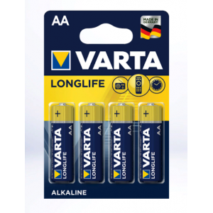 Батарейки Varta - Long Life Alkaline AA LR6 1.5V 4шт