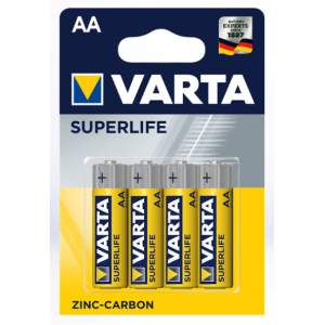 Батарейки Varta - Superlife АА R6 1.5V 4/48/240шт