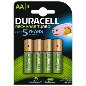 Аккумуляторы Duracell AA HR6 Ni-MH 2500mAh 1.2V 4шт