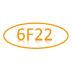 Батарейки 6F22 (Крона - Солевые) 